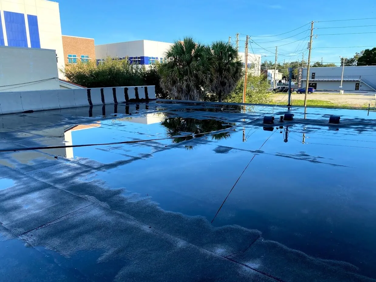 ponding-water repair