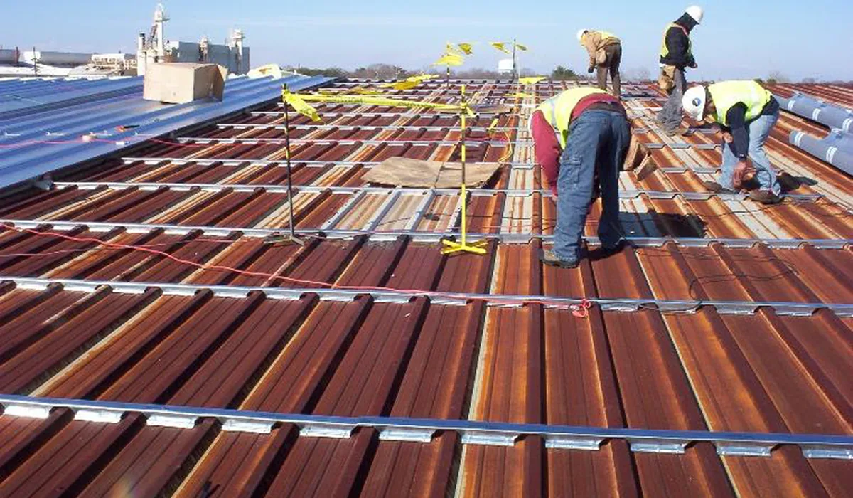 Commercial Metal Roof Retrofit in Oxnard, CA